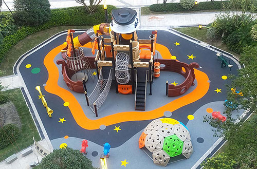 必一运动游乐海盗船房地产社区案例