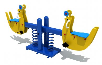  必一运动游乐双人海豚儿童弹