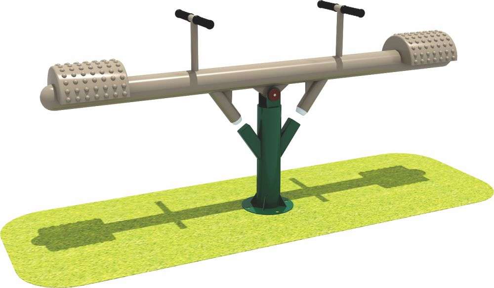 必一运动健身器材 双人儿童压