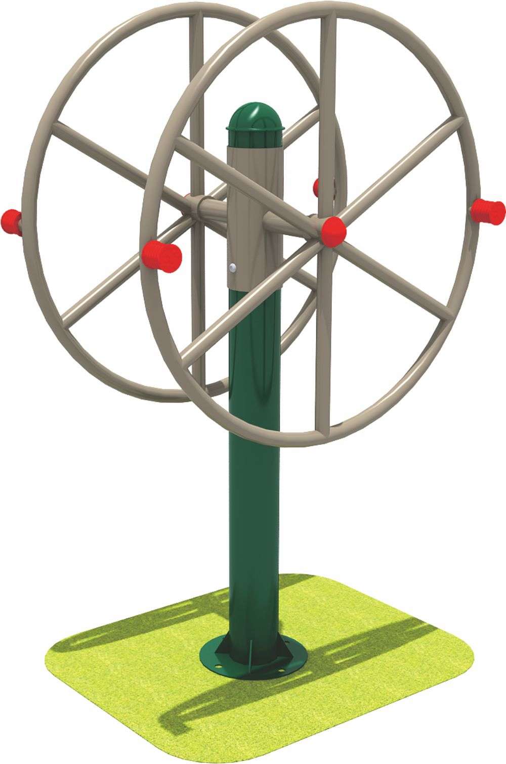 必一运动健身器材 旋转风轮