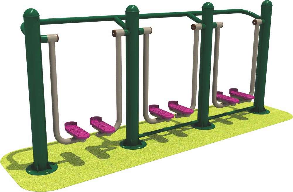 必一运动健身器材 三人漫步机