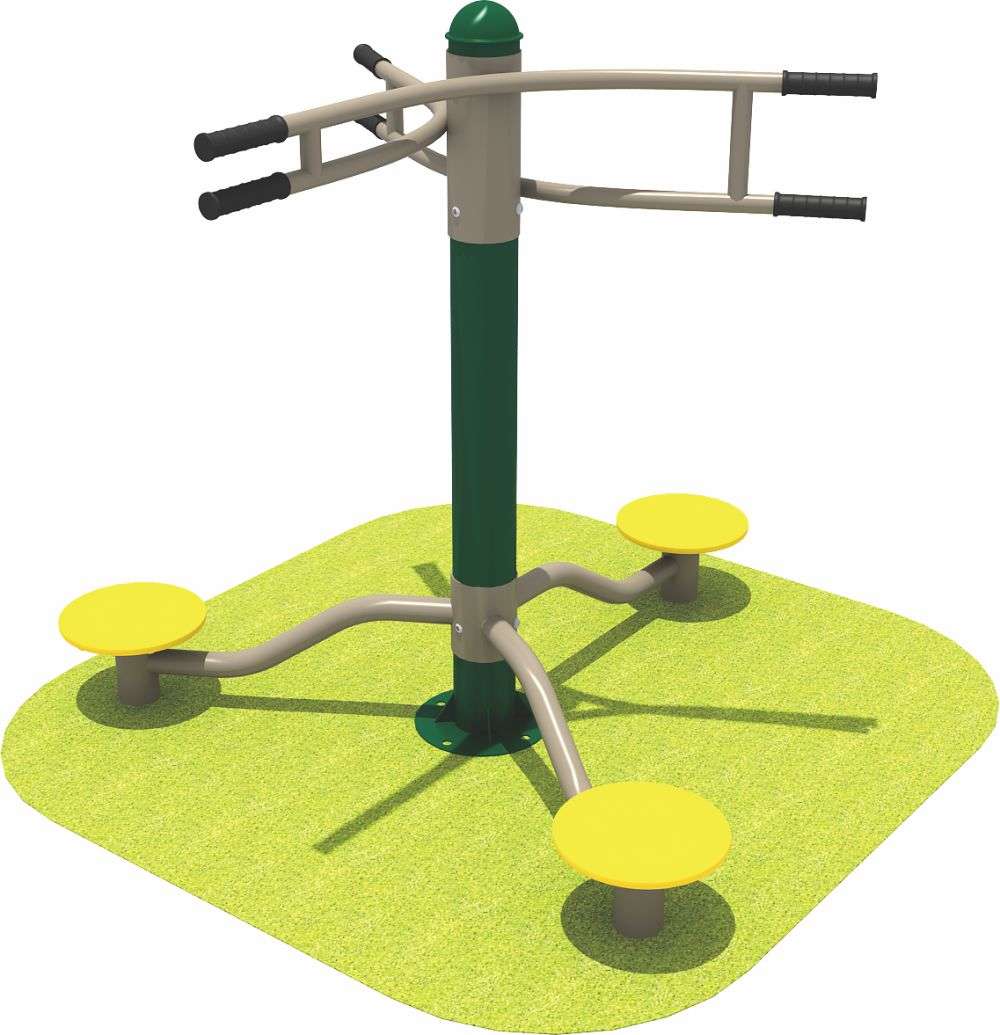 必一运动健身器材 三位转腰器